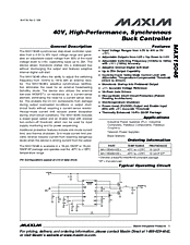 DataSheet MAX15046B pdf